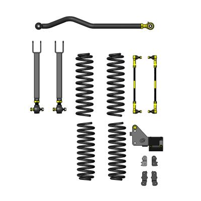 Jeep Wrangler 2.5 Inch Entry Level Lift Kit For 07-18 JK 4 Door Clayton Off Road