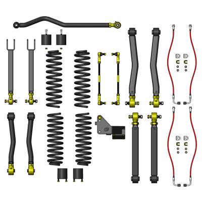 Jeep Wrangler 2.5 Inch Premium Lift Kit For 07-18 JK Clayton Off Road