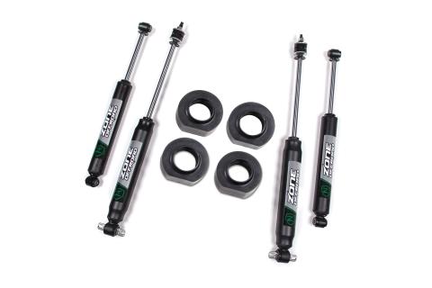 93-98  Jeep Grand Cherokee ZJ 2 Inch Coil Spring Spacer Lift Kit No Shocks Zone Offroad