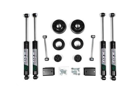 18-24 Jeep Wrangler JL 2 Inch Coil Spring Spacer Lift Kit No Shocks Zone Offroad