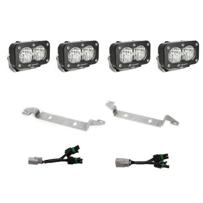 S2 Sport OEM Fog Light Replacement Kit 2024-on Toyota Tacoma TRD Pro/Trailhunter Clear Baja Designs