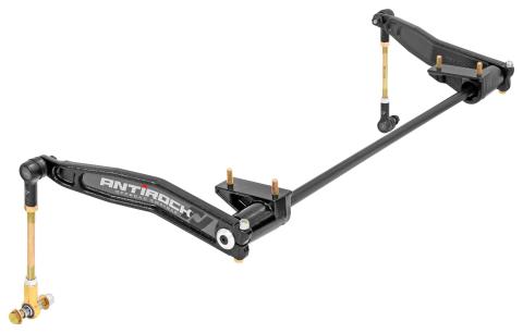 Antirock Sway Bar Kit JL/JT Front Forged Arms Steel Brackets .850 Inch Bar RockJock 4X4