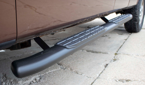 09-14 F-150 Extended Cab 5 Inch Oval Side Steps Fishbone Offroad