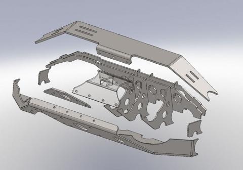 Dana 60 Full Hydro Mounting Kit: Dodge - Ultimate Arms for Reid Knuckles Artec Industries