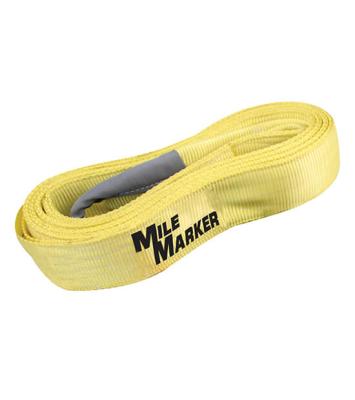 Winch Accessories Kit Includes15 Foot Recovery Strap Gloves Shackles Snatch Block Mile Marker