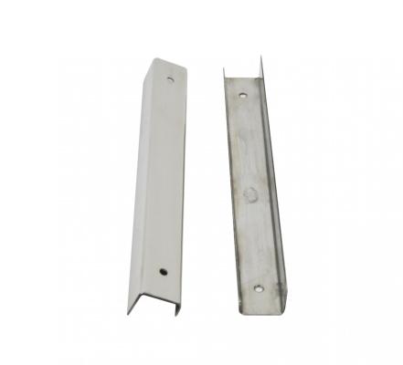 Jeep CJ5 Entry Guards Pair 55-83 CJ5 Polished Silver Kentrol