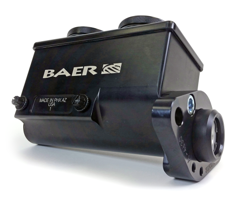 Brake Master Cylinder Remaster Black Anodized Left Port 1 1/8 Inch BAER Brakes