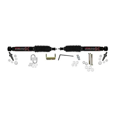 Steering Stabilizer Dual Kit Black Dual Kit Can Only Be Used w/Skyjacker Suspension Lift Skyjacker