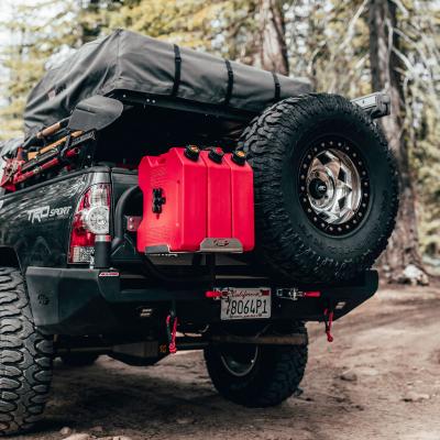 RotopaX Carrier for Dual Swing Out Rear Bumper with LOX T-Handle for 05-15 Toyota Tacoma All Pro Off Road