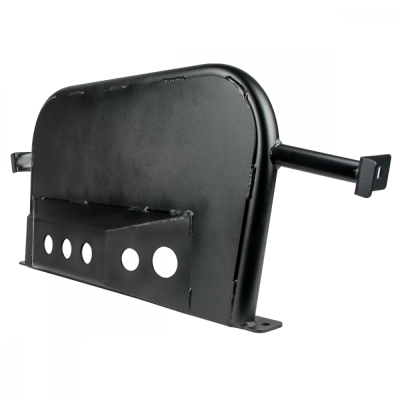 Tacoma T-Case and Exhaust Skid Plate 05-Present Toyota Tacoma Black Powdercoat All Pro Off Road