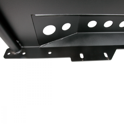Tacoma T-Case and Exhaust Skid Plate 05-Present Toyota Tacoma Black Powdercoat All Pro Off Road