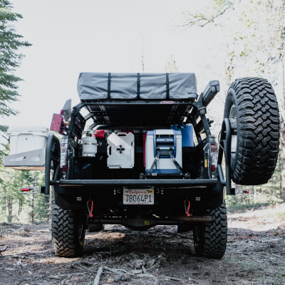 Tacoma High Clearance Dual Swing-Out Bumper 05-15 Toyota Tacoma Bare All Pro Off Road