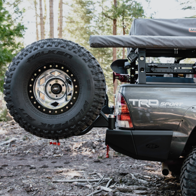 Tacoma High Clearance Dual Swing-Out Bumper 05-15 Toyota Tacoma Bare All Pro Off Road