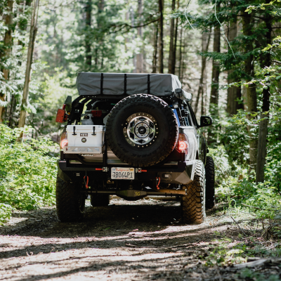 Tacoma High Clearance Dual Swing-Out Bumper 05-15 Toyota Tacoma Bare All Pro Off Road