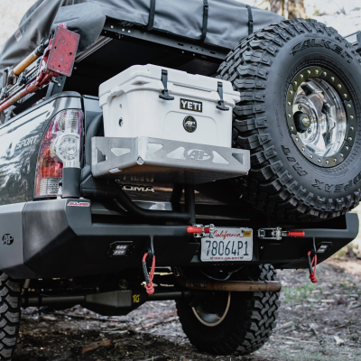 Tacoma High Clearance Dual Swing-Out Bumper 05-15 Toyota Tacoma Bare All Pro Off Road