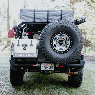 Tacoma High Clearance Dual Swing-Out Bumper 05-15 Toyota Tacoma Bare All Pro Off Road