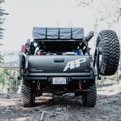 Tacoma High Clearance Dual Swing-Out Bumper 05-15 Toyota Tacoma Bare All Pro Off Road
