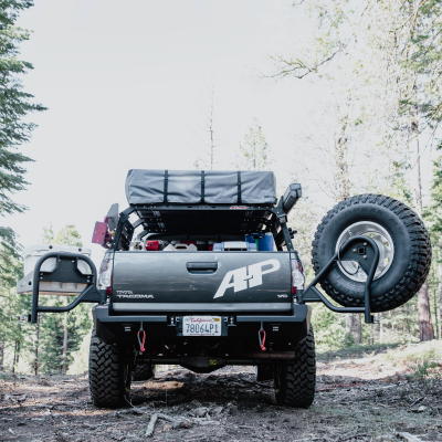 Tacoma High Clearance Dual Swing-Out Bumper 05-15 Toyota Tacoma Bare All Pro Off Road
