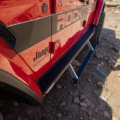 JT Gladiator Side Step Sliders For 2024 Jeep Gladiator Passenger Side Sub Part Rock Slide Engineering