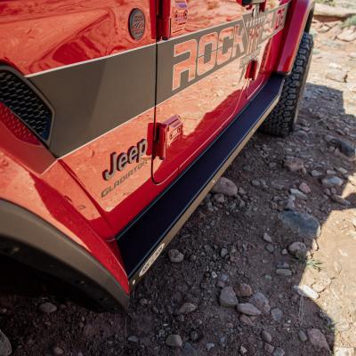JT Gladiator Side Step Sliders For 2024 Jeep Gladiator Passenger Side Sub Part Rock Slide Engineering