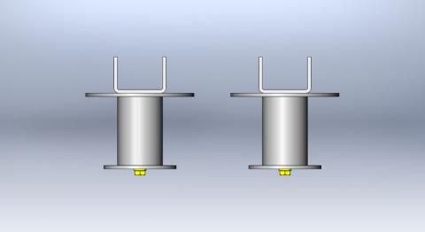 Jeep Wrangler 5 Inch Stretch Rear Upper Spring Post W/Spring Retainer 1997-2006 TJ/LJ Clayton Off Road