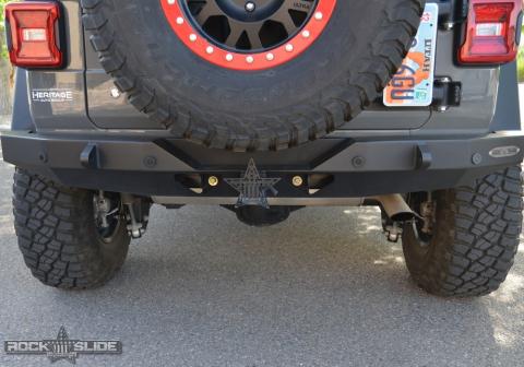 Jeep JL Full Rear Bumper For 18-Pres Wrangler JL No Tire Carrier Rigid Series Rock Slide Engineering