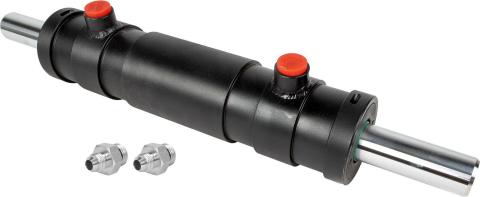 10 Inch Double Ended Ram with Number 6 JIC Fittings Trail Gear