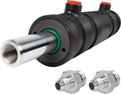 10 Inch Double Ended Ram with Number 6 JIC Fittings Trail Gear