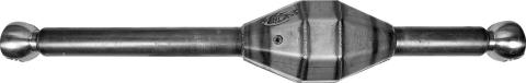67 Inch WMS Driver Drop Fabricated Front Axle Housing 8 Inch E-locker 3.5 OD, 1/4 Wall with Inspection Hole Trail Gear
