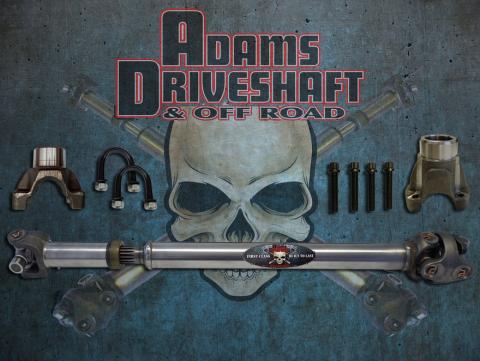 JK Rear 1310 Solid CV Driveshaft 4 Door Adams Driveshaft