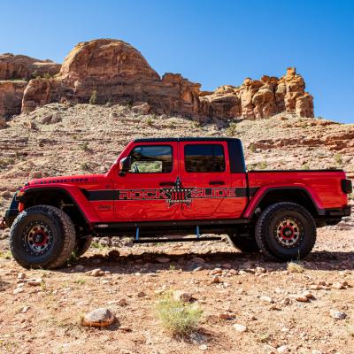 JT Gladiator Side Step Sliders For 2024 Jeep Gladiator Passenger Side Sub Part Rock Slide Engineering