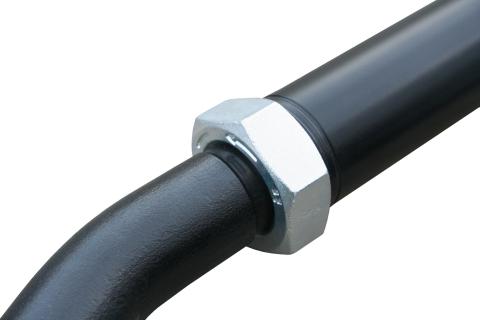 Currectlync Modular Extreme Duty Drag Link 07-18 Wrangler JK Bolt-On 1 5/8 Inch Diameter RockJock 4x4