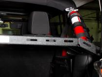 Fire Extinguisher Holder for Padded Roll Bar Black Fishbone Offroad