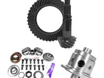 11.25 inch Dana 80 3.73 Rear Ring and Pinion Install Kit 35 Spline Positraction 4.375 inch BRG Yukon Gear &amp;amp; Axle