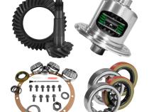 8.25 inch CHY 3.91 Rear Ring and Pinion Install Kit Positraction 1.618 inch ID Axle Bearings Yukon Gear &amp;amp; Axle