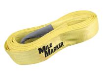 Winch Accessories Kit Includes15 Foot Recovery Strap Gloves Shackles Snatch Block Mile Marker