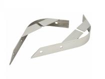 Jeep CJ Rear Body Guard Pair 55-86 CJ Polished Silver Kentrol