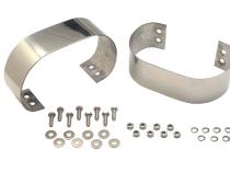 Jeep CJ/YJ Bumperettes Pair 76-95 CJ and Wrangler YJ Polished Silver Kentrol