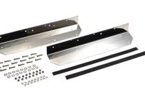 Jeep YJ Step Cover Inlay Pair 87-95 Wrangler TJ Polished Silver Kentrol