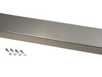 Jeep YJ 410 Stainless Frame Cover 87-95 Wrangler TJ Polished Silver Kentrol