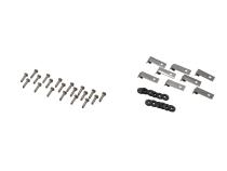 Jeep YJ Billet and Wire Mesh Set 6 Pieces 87-95 Wrangler TJ Polished Silver Kentrol