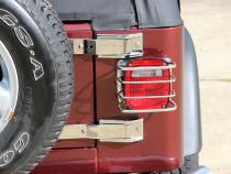 Jeep TJ Tailgate Hinge Pair 97-04 Wrangler TJ Polished Silver Kentrol