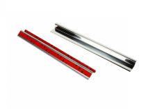 Jeep JK Entry Guards Pair 2 Door 07-18 Wrangler JK Polished Silver Kentrol