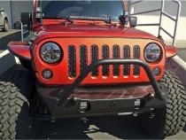 07-17 Jeep JK Dual D-Series Pro A-Pillar Mount D-Series Pro RIGID Industries