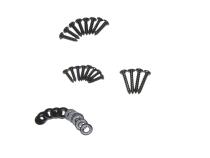 Jeep TJ Wire Mesh Guard Set 6 Pieces 97-06 Wrangler TJ Powdercoat Black Kentrol