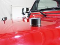 Jeep TJ/JK Windshield Tie Down Kit 97-14 Wrangler TJ/JK Powdercoat Black Kentrol