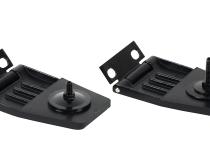 Jeep YJ/TJ Hardtop Liftgate Hinge Pair 87-06 Wrangler TJ/YJ Powdercoat Black Kentrol