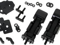 Jeep JK Hood Kit 07-18 Wrangler JK Powdercoat Black Kentrol