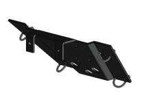 Suzuki Winch Mount Black Powdercoated Steel 99-00 300 King Quad Mile Marker