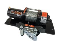 Kubota Winch Mount Black Powdercoated Steel 04-10 RTV 4X4 1 1/4 Inch Reciever Mile Marker